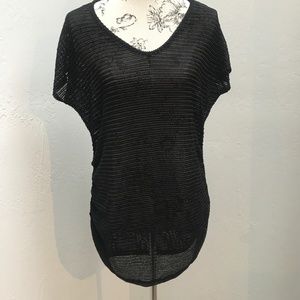 Jordan Taylor Black Tunic Beach Coverup